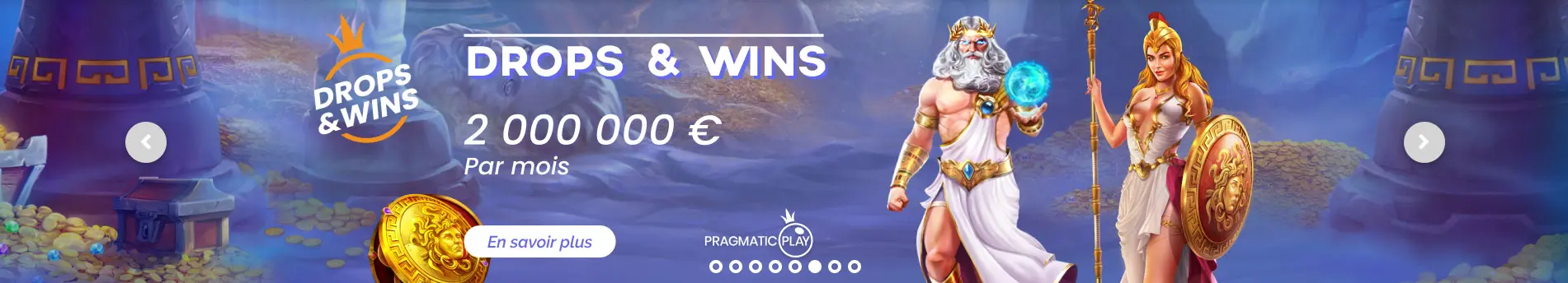 Drop and Wins CASIMBA CASINO